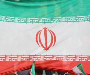 yapboz Iran bayrağı